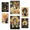 POSTER Set Mit 6 Femininen & Mystischen Esoterischen A3 & A4 Rahmenlos - Klar, Papier (29/3cm) - Nacnic
