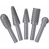 BIT-SATZ,MASSIVE Stahlfeile - Silberfarben, Metall (10/7/1.5cm) - LIBRATON