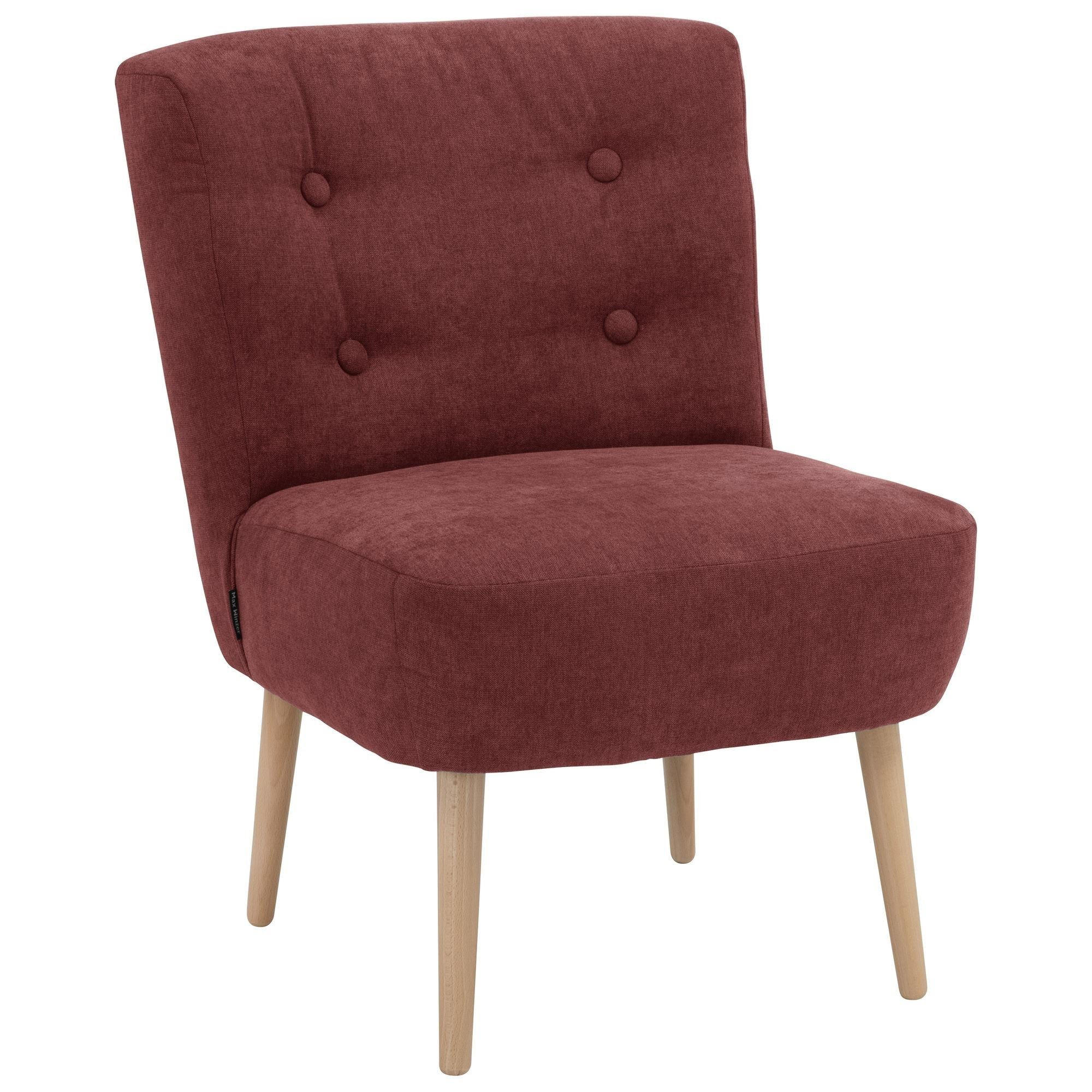 58aufmkessel Sessel Rot 68x78x58 cm
