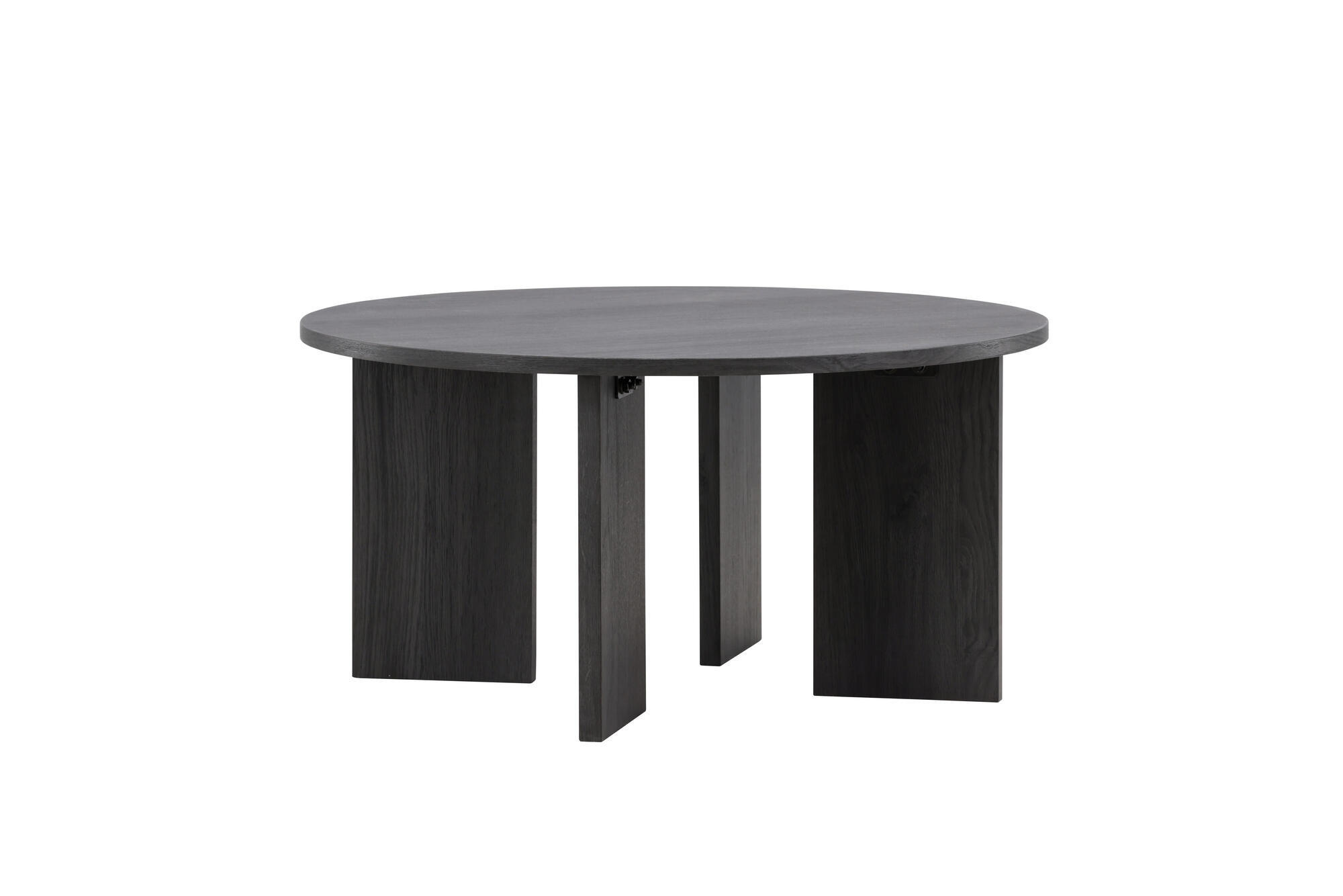 Furnlux Couchtisch Schwarz 80x40x80 cm