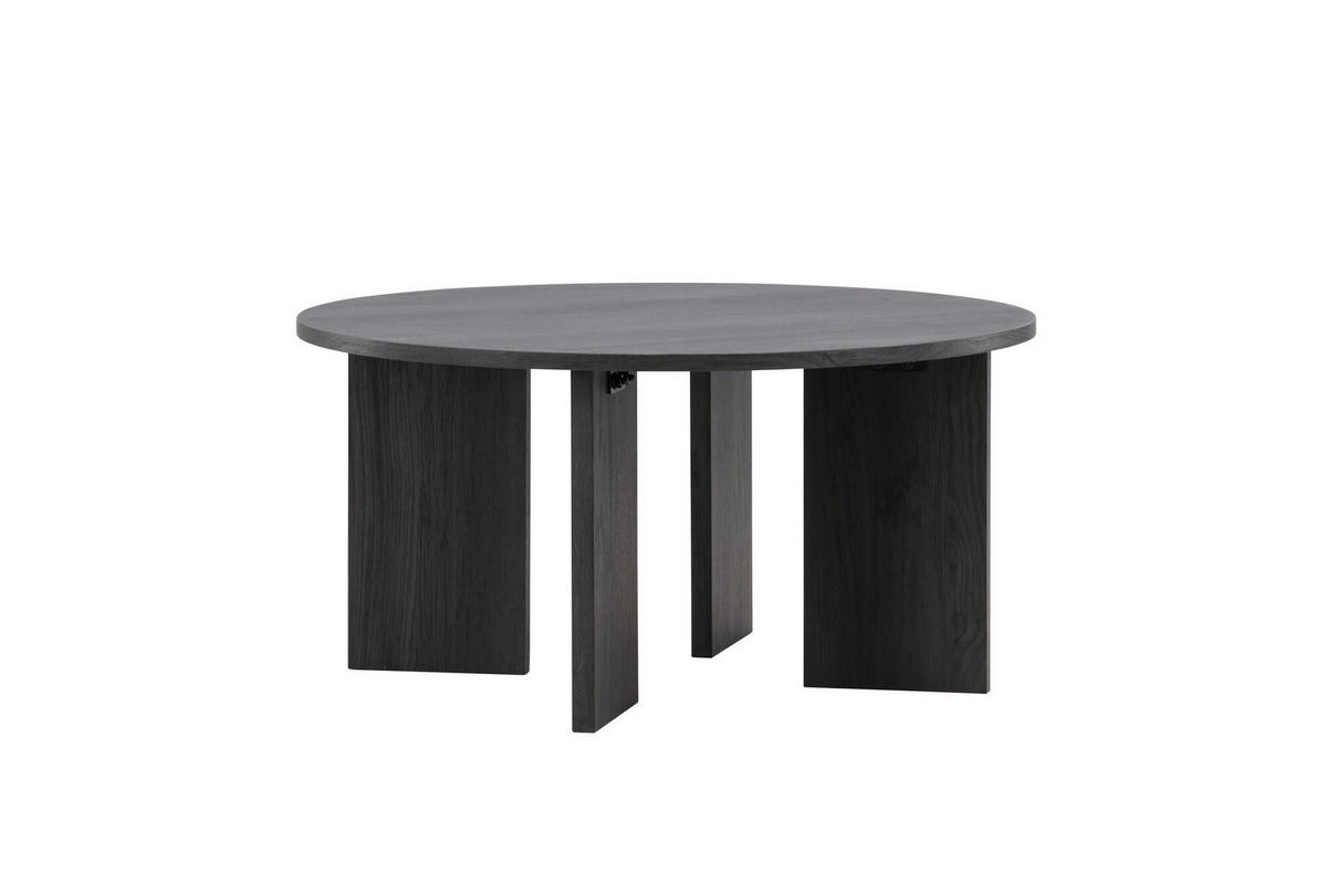 COUCHTISCH ASKERON Schwarz 80x80x40 cm - Schwarz, Holzwerkstoff (80/80/40cm) - FURNLUX
