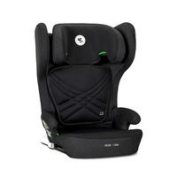 KINDERSITZ Rigel i-Size schwarz (100-150cm) Gruppe 2/3 faltbar Isofix Kopfstütze - Schwarz, Kunststoff (44/81/38cm) - Lorelli