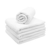 SAUNATUCH, 4er-Set, 70x180 cm, 80% Baumwolle, 20% Polyester, Weiß - Weiß, Naturmaterialen (70/180cm) - Zollner