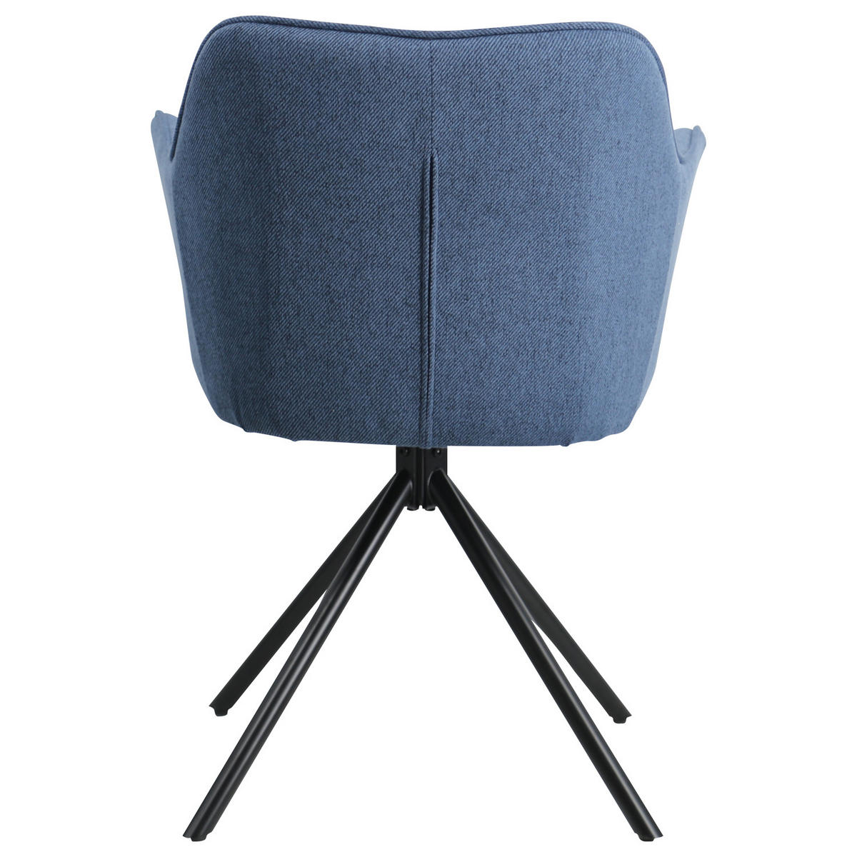 STÜHLE Danna Blau 2er-Set - Blau, Textil (58/80.5/59cm) - Happy Garden