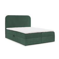 BOXBETT Amador Premium - Grün, Holzwerkstoff/Textil (120/220cm) - Fun Möbel
