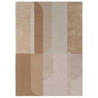 TEPPICH modern handgetuftet Wolle Viskose RICHMOND Beige 160 x 230 cm - Beige, Naturmaterialien (160/230cm) - Novatrend