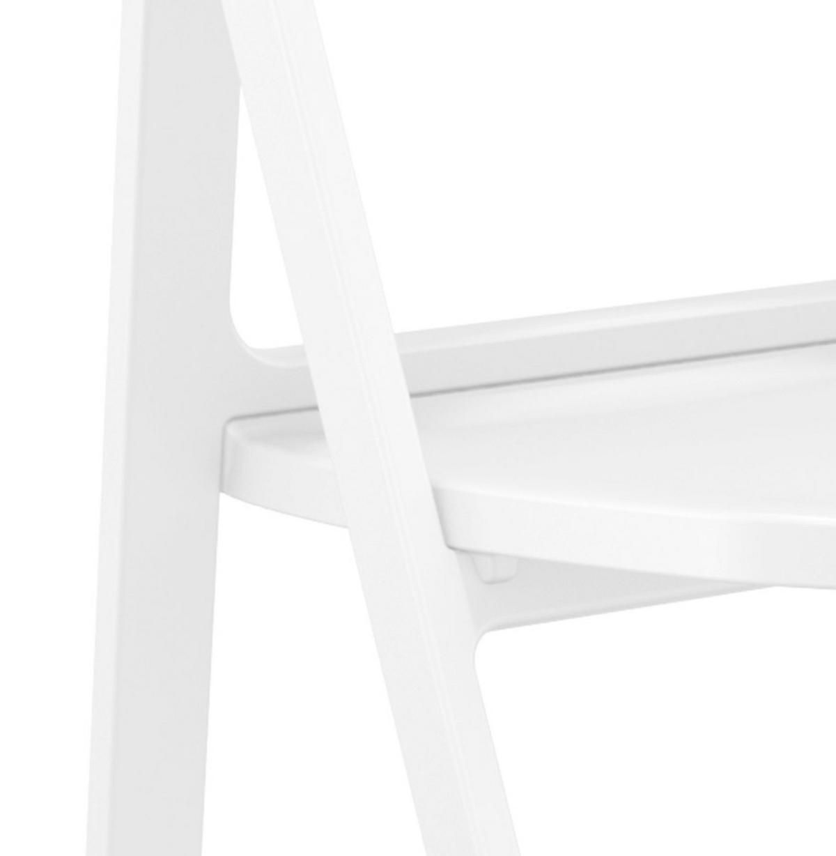 KLAPPSTUHL SLAG Weiß - Grün, Kunststoff (48/45/48cm) - Légia Home