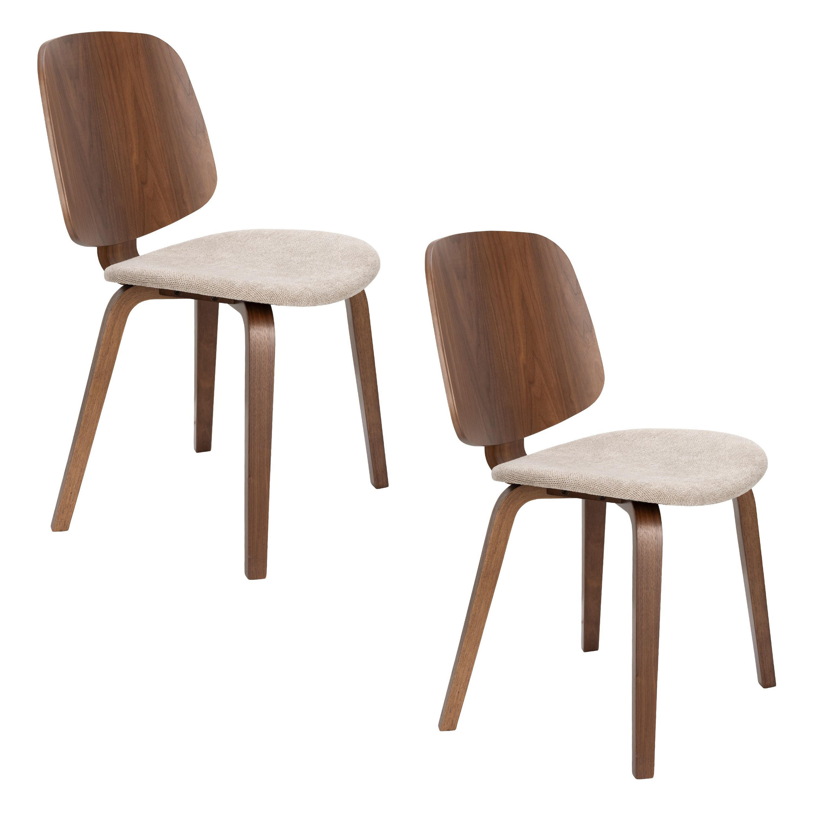 Housecraft Living Esszimmerstuhl Beige 51x83x55 cm