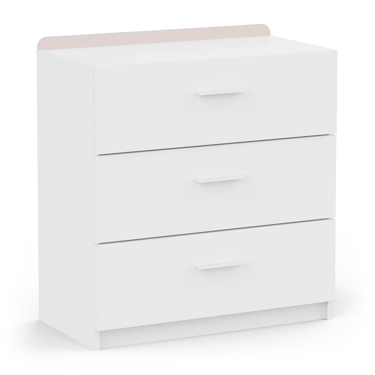 KOMMODE KINDERZIMMER reverso - Weiß, Holzwerkstoff (40.5/83.7/86cm) - Calicosy