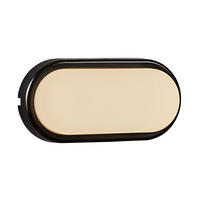 WANDLEUCHTE Cuba Outdoor - Schwarz - 20.5/20.5/10 cm - Schwarz, Kunststoff (20.5/10/20.5cm) - Nordlux