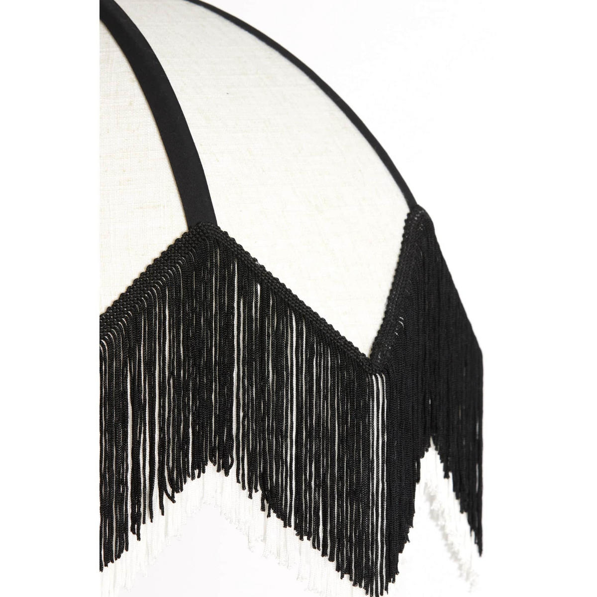 HÄNGELAMPE Sulina Weiß 45/45/32.5 cm - Weiß, Textil (45/45/32.5cm) - Light & Living