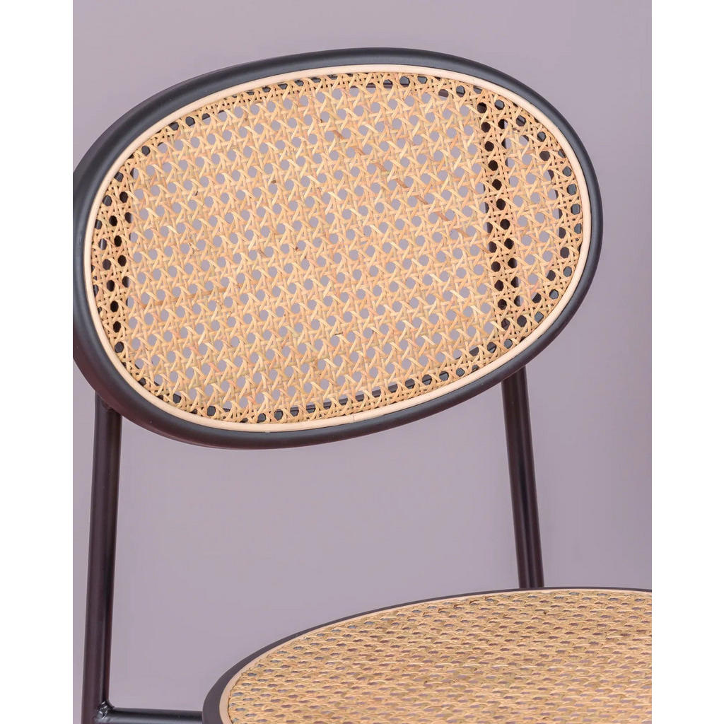 Thumbnail - Nest Dream Stuhl, Schwarz, Naturmaterialien, 1-Sitzer, 45x84x53 cm, FSC 100%, Esszimmer, Stühle, Esszimmerstühle, Vierfu...