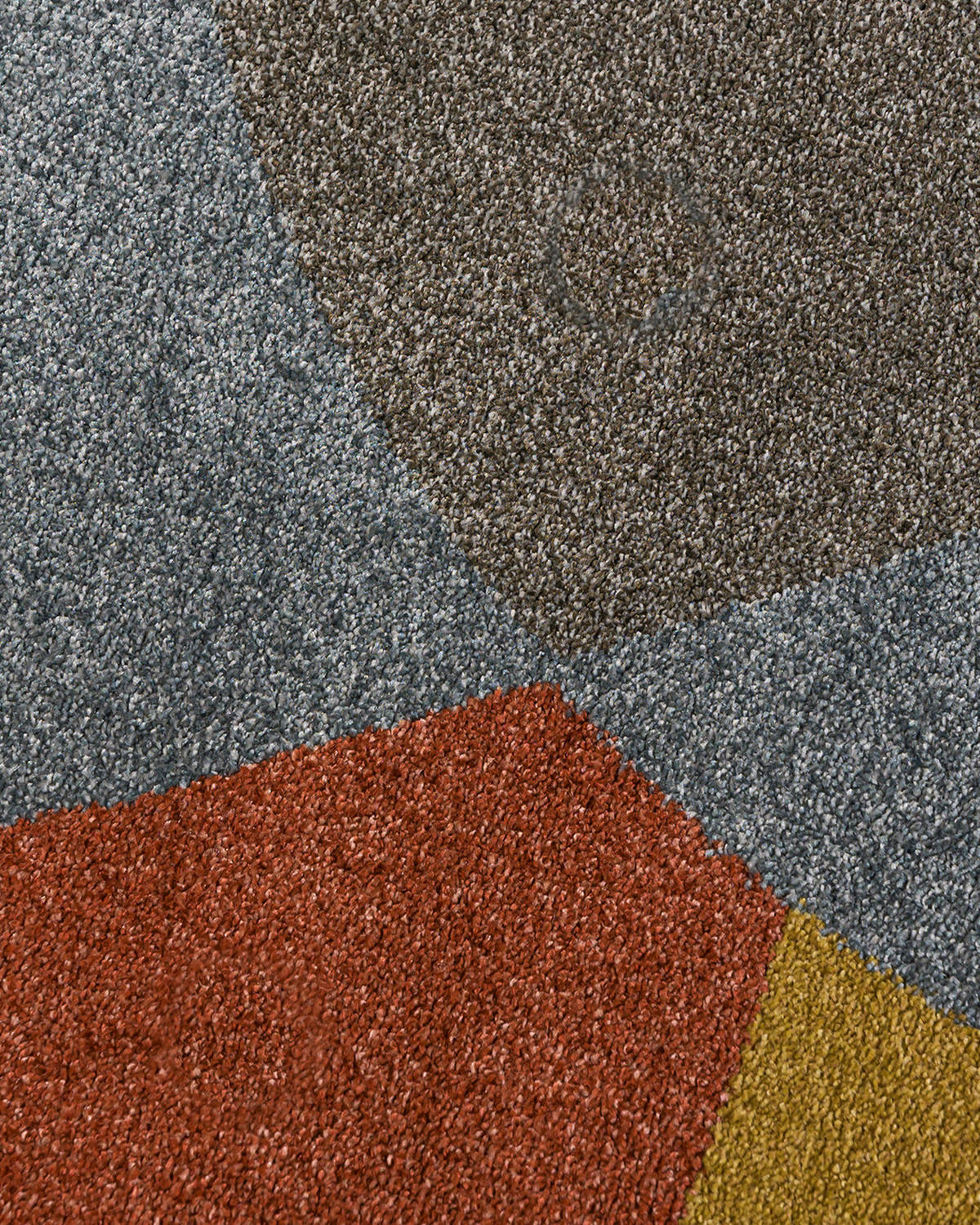 TEPPICH Beige Geometrisch In-Outdoor Pflanzlich Kurzflor Rechteckig 80 x 150 cm - Schieferfarben/Blaugrau, Textil (80/150cm) - Mazovia