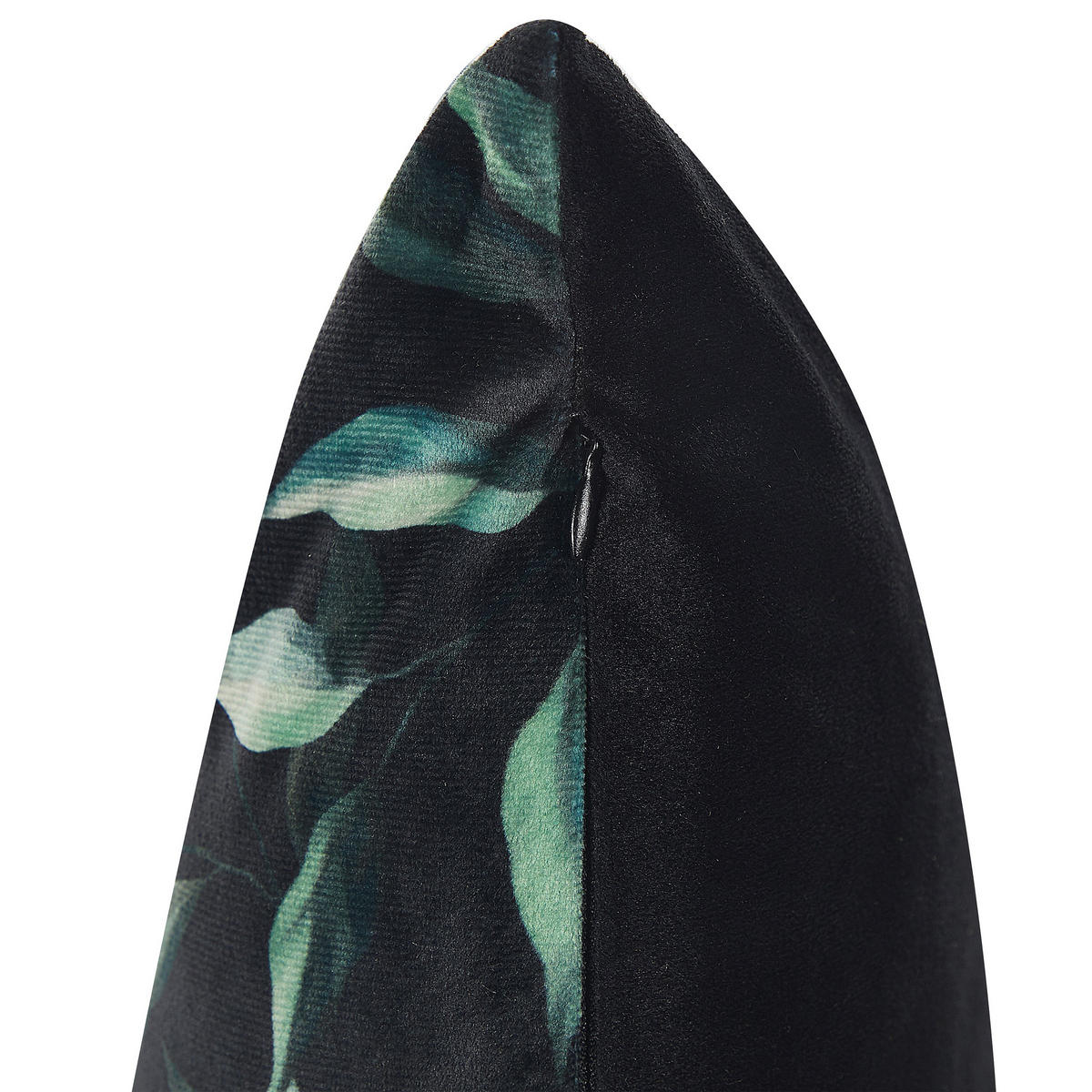 DEKOKISSEN 2er-Set Grün 45/45 cm Toadflax - Grün, Textil (45/45cm) - Beliani