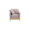 SESSEL Linara-Velluto 14 - Lila, Holz/Textil (81/91/95cm)