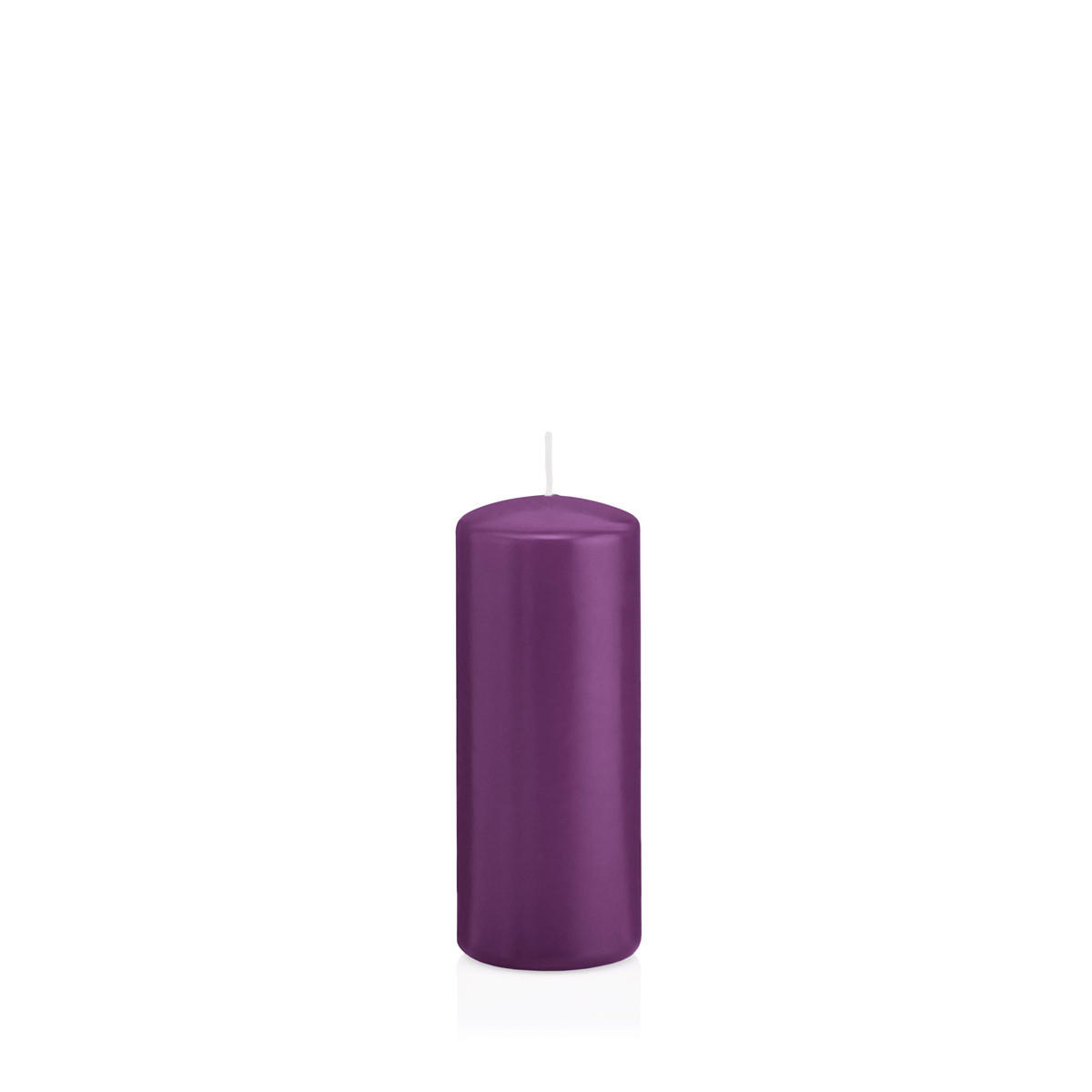 STUMPENKERZEN Brombeere Ø 48 x 150 mm, 24 Stück - Brombeere, Paraffin (5/15cm) - Wiedemann Kerzen