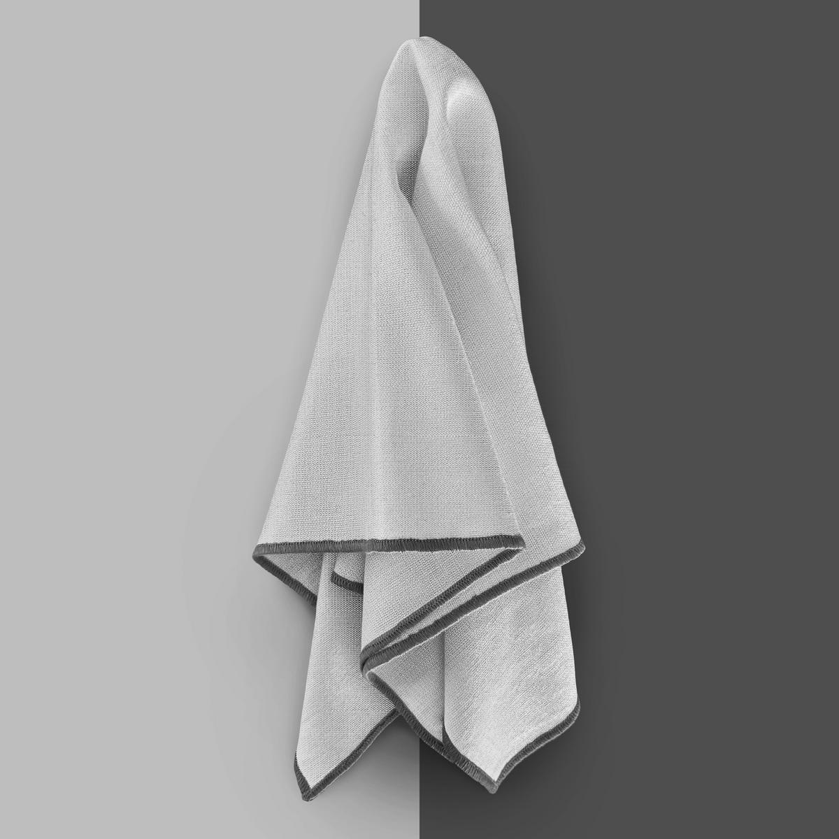 SERVIETTEN aus Halbleinen - Hellgrau, Textil (45/45cm) - Miqio Design