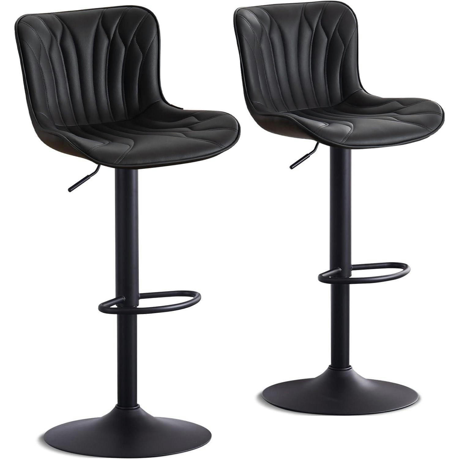 XXXLutz Barhocker Schwarz 83x54x48 cm