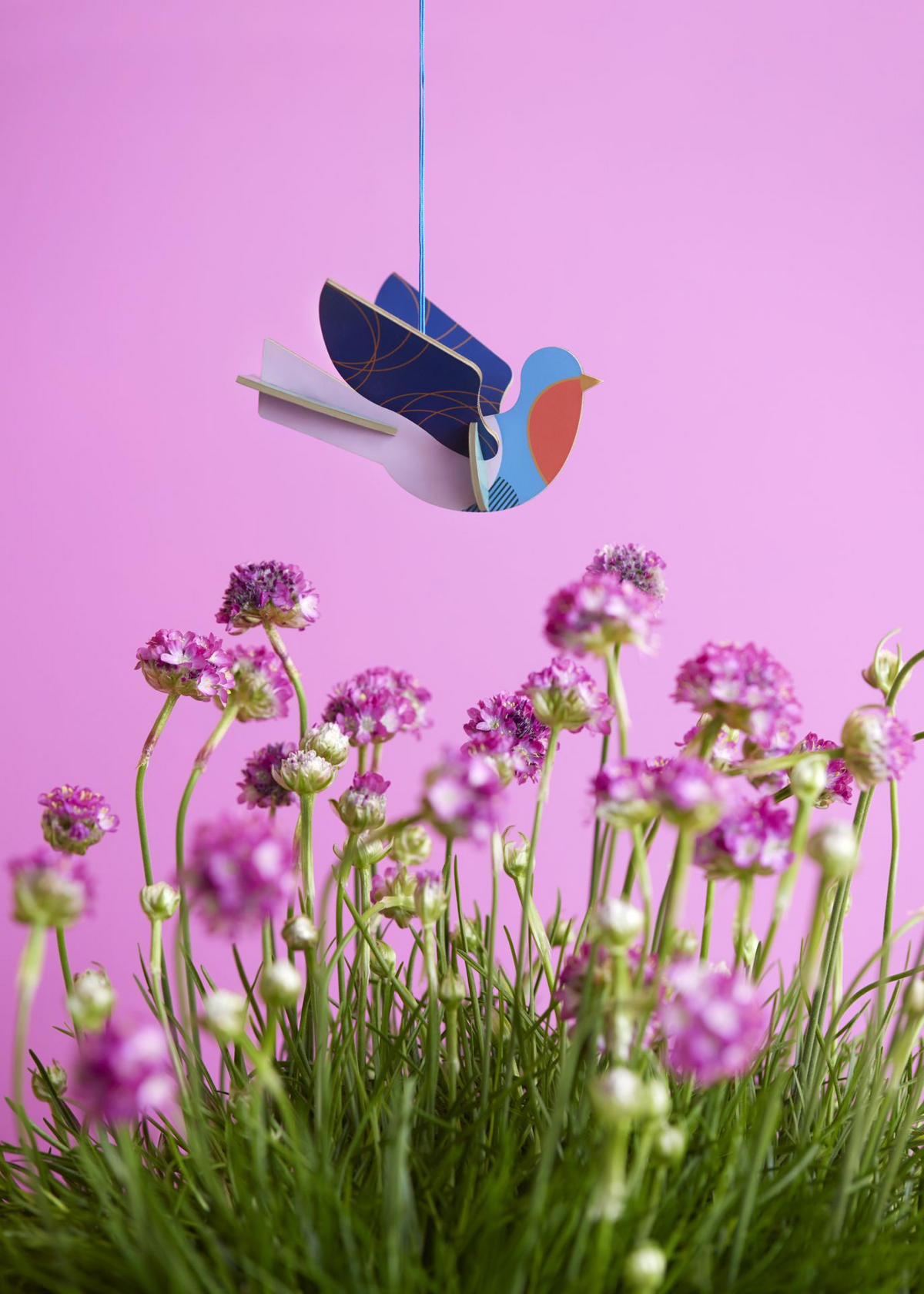 WANDOBJEKT Bastel-Set, 3D Taube, Studio ROOF - Multicolor, Karton (9.7/7/6.5cm) - ich-zapfe