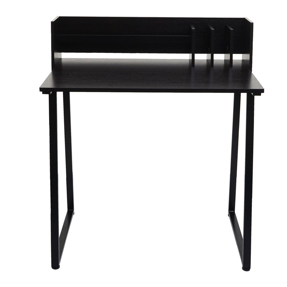 SCHREIBTISCH eckig Schwarz - Schwarz, Metall (51/82/94cm) - MCW
