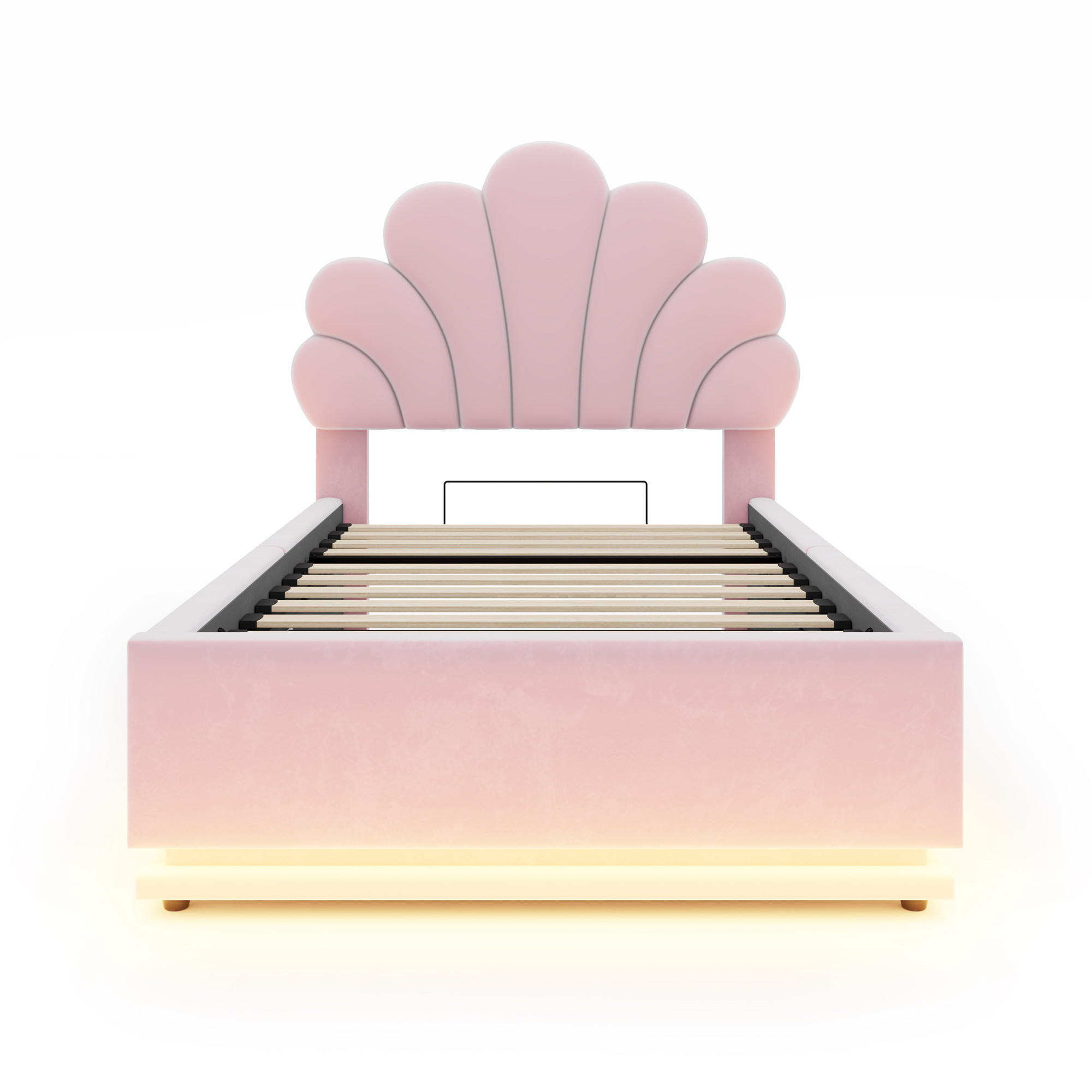 XXXLutz Kinderbett Pink
