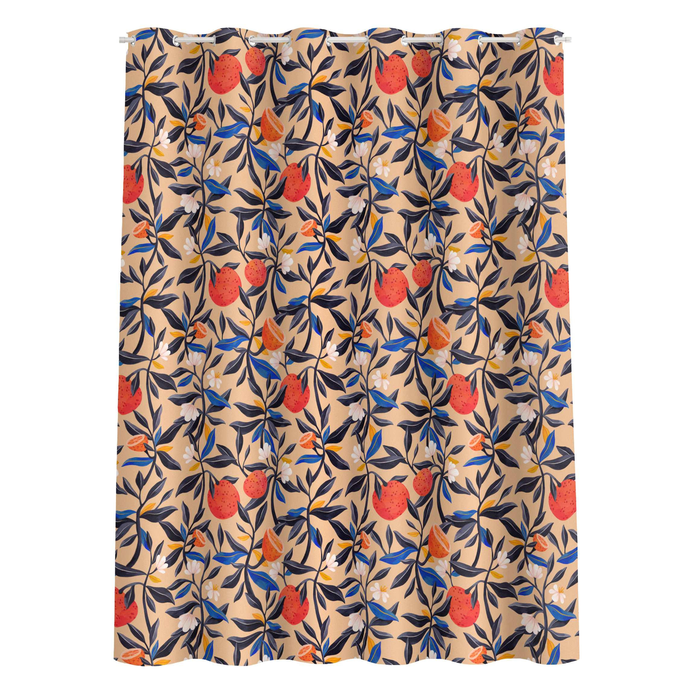 Bilderwelten Duschvorhang Beige 180x180 cm