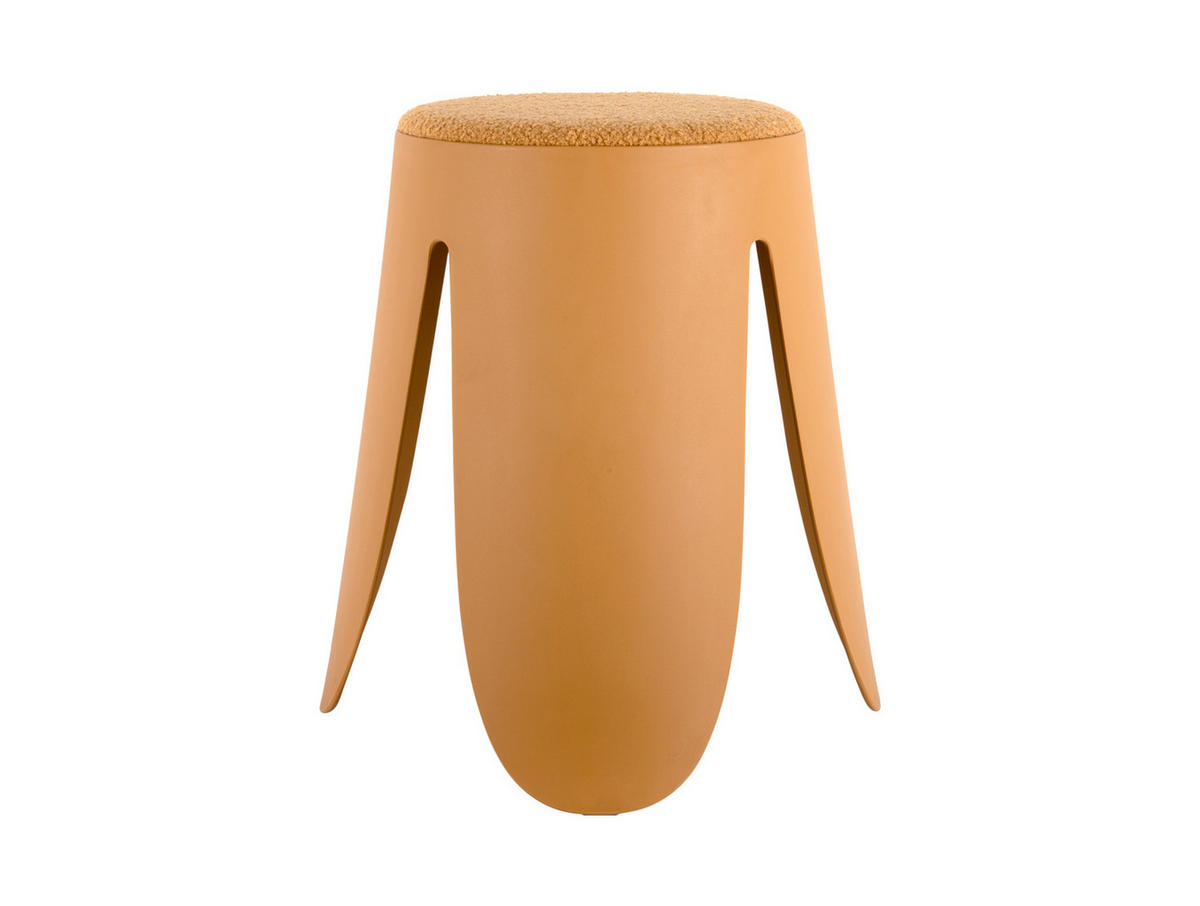 HOCKER Savor 44/44/46 cm - Gelb, Kunststoff (44/46/44cm) - Leitmotiv