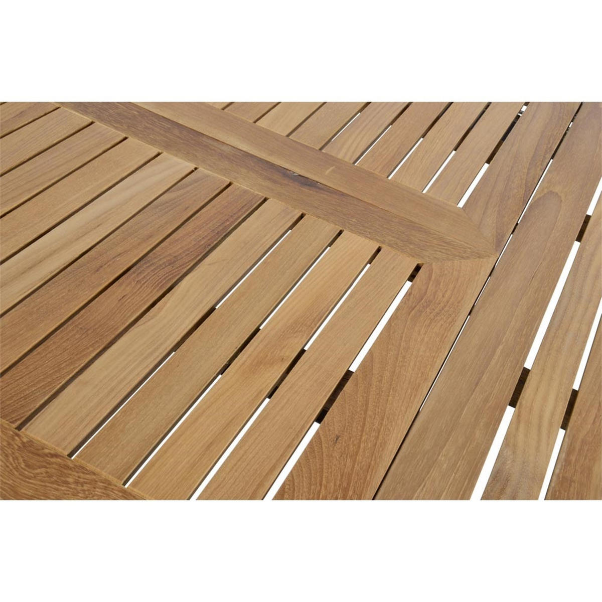 GARTENTISCH Monza - Anthrazit - 152∕210/89/75,5 cm - Dunkelgrau, Metall (152/89/75cm) - Lesli Living
