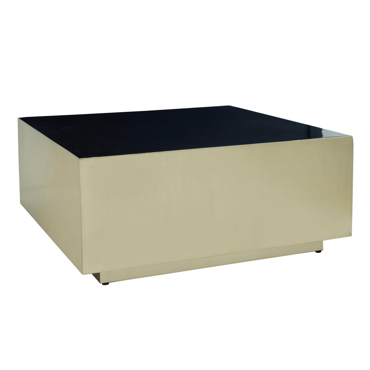 COUCHTISCH Irvy Gold 81/81/35cm 2er-Set - Goldfarben, Metall (81/81/35cm) - PTMD Collection