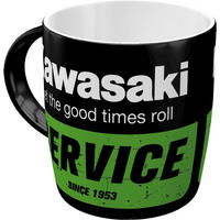 KAFFEETASSE 330 ml Kawasaki Service - Multicolor, Keramik (0.33L) - Nostalgic-Art