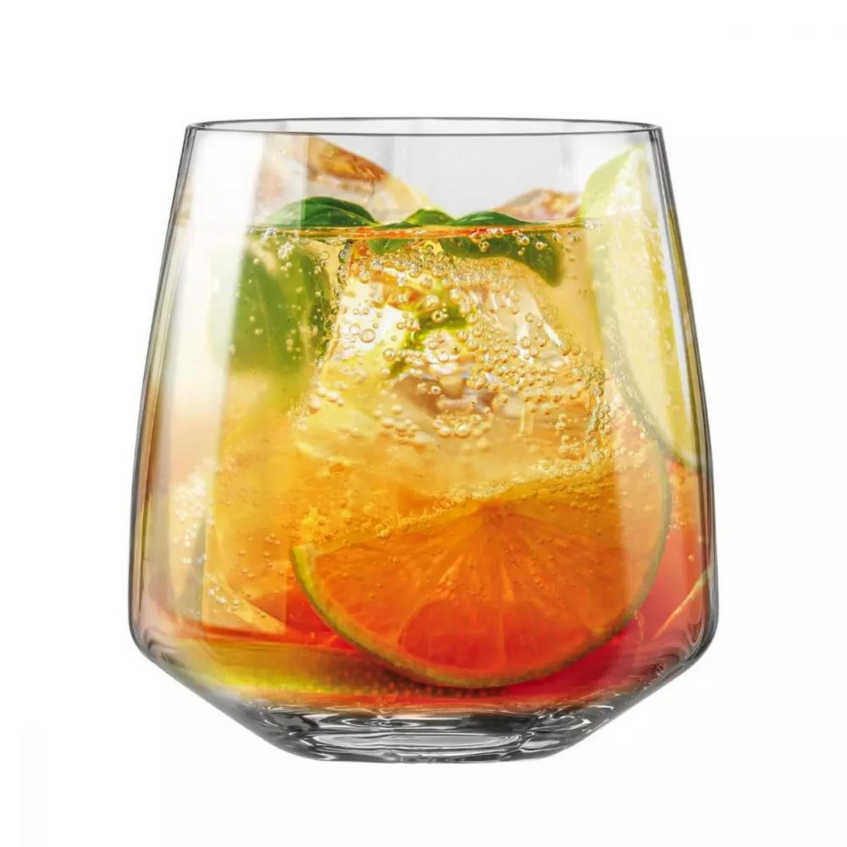 WASSERGLÄSER, 4er-Set, 400 ml, Handgemacht - Transparent, Glas (0.4L) - Krosno Glass
