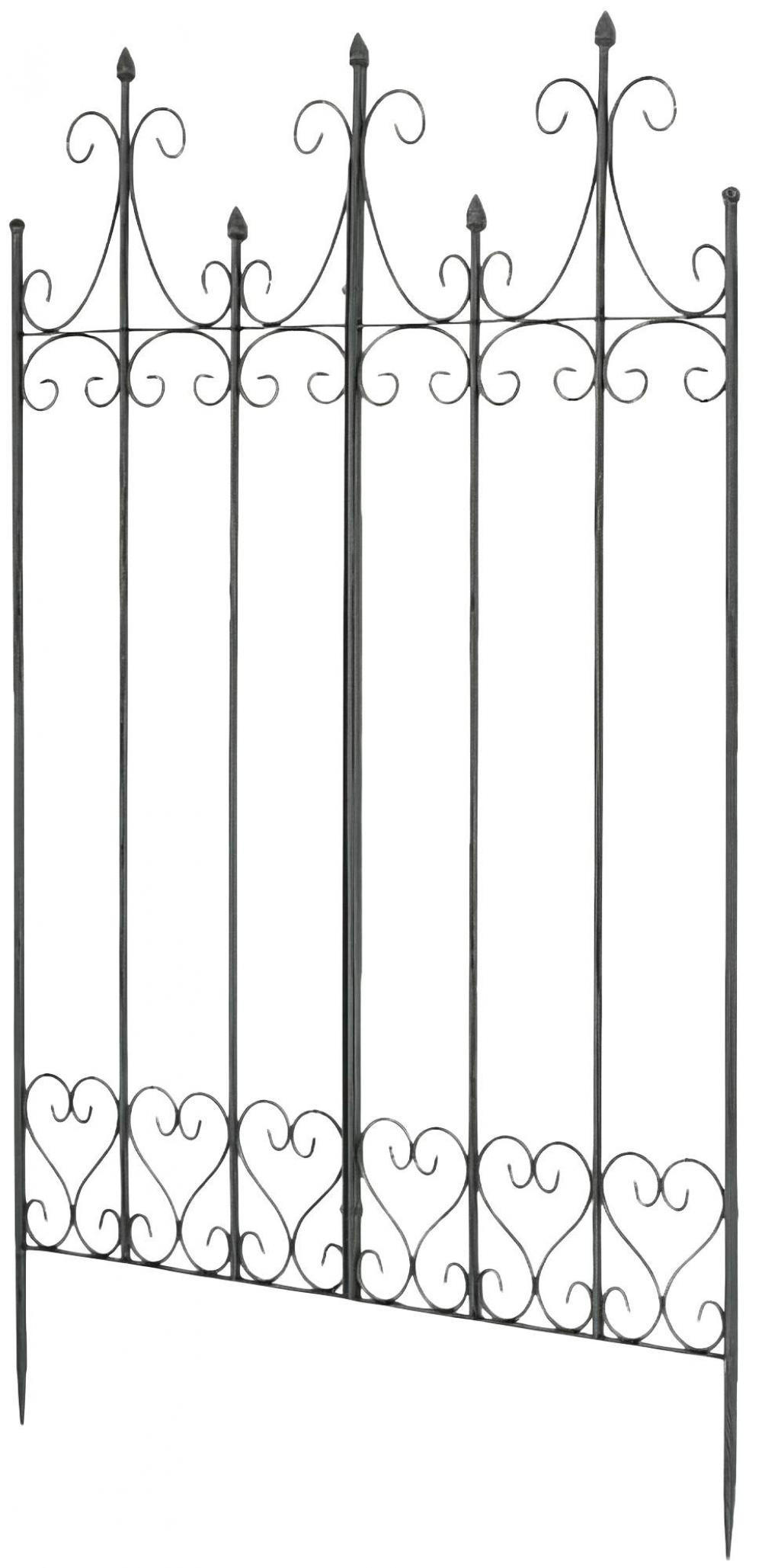 RANKGITTER Metall Anthrazit - Anthrazit, Metall (100/150/2cm) - CLP