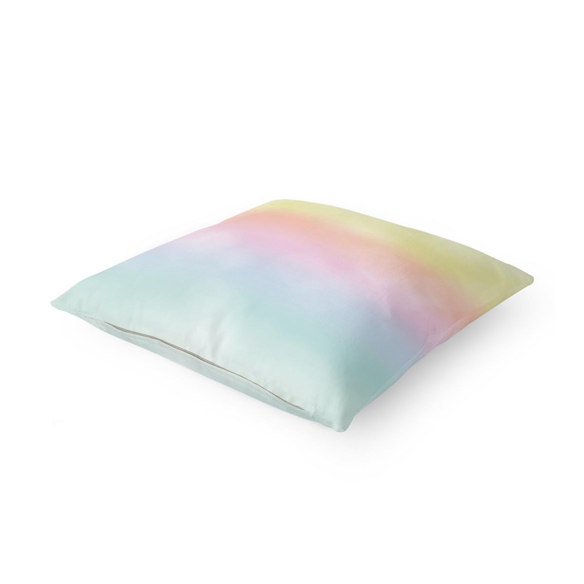 KISSENBEZUG Regenbogen Wasserfarben 50/50 cm - Multicolor, Textil (50/50cm) - Bilderwelten