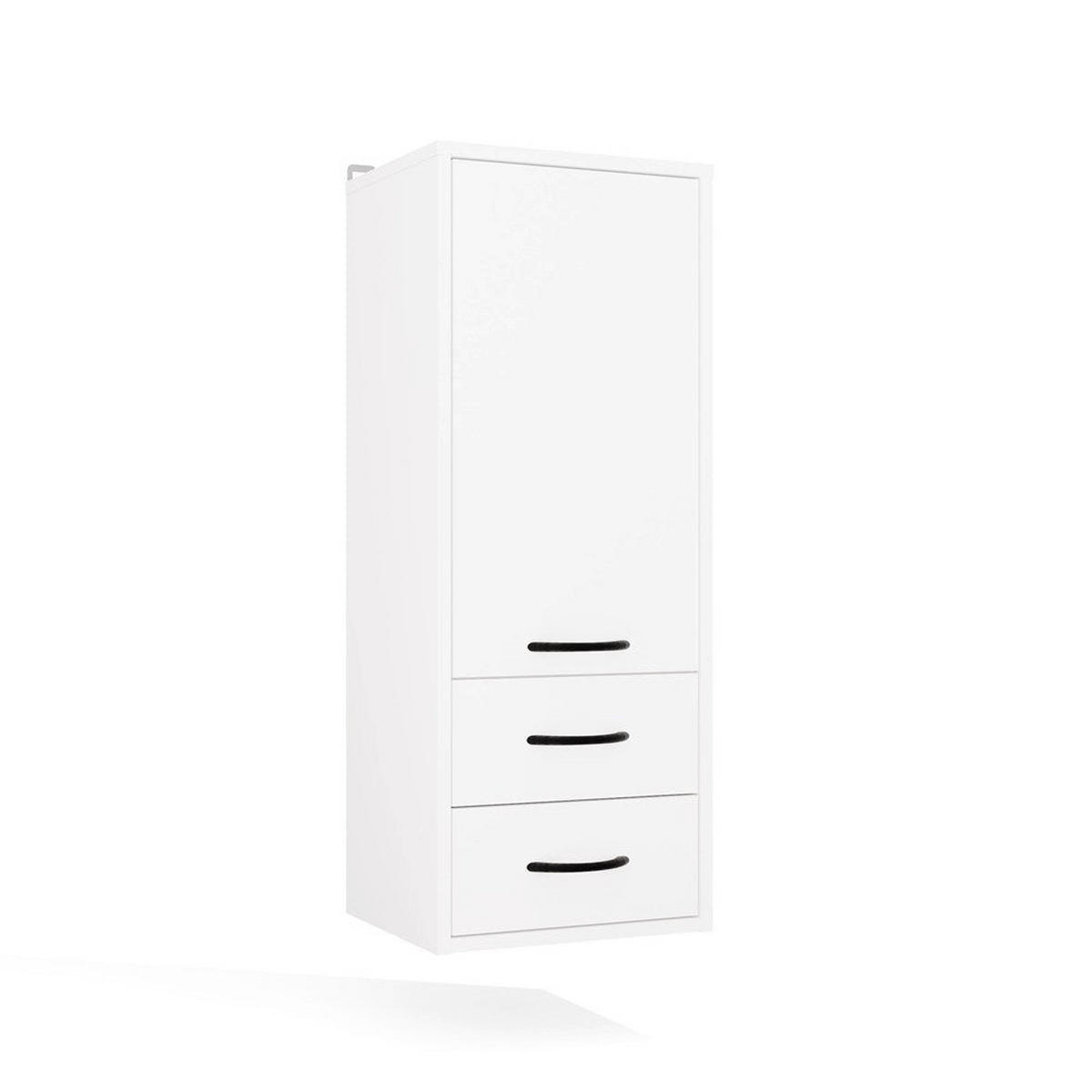 WANDHÄNGESCHRANK Noras - Weiß, Holzwerkstoff (35/90/30cm) - kommodly