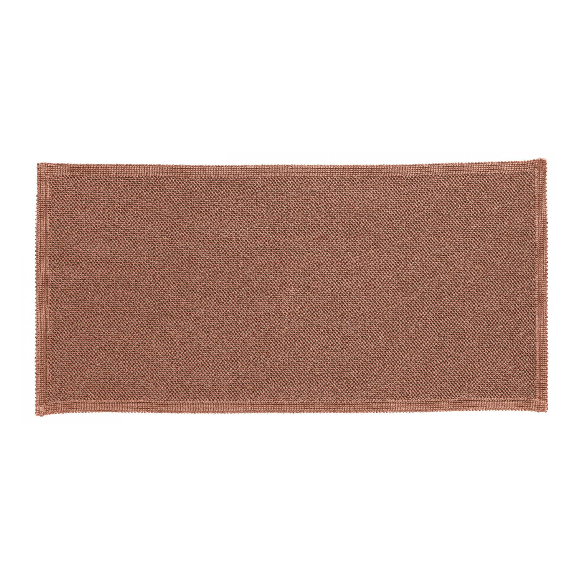 Vivaraise Badematte Dunkelbraun 54x110 cm