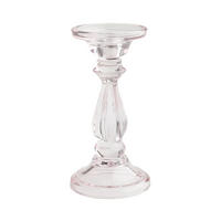 KERZENSTÄNDER Divine - Rosa, Glas (10/20.5/10cm) - home&you