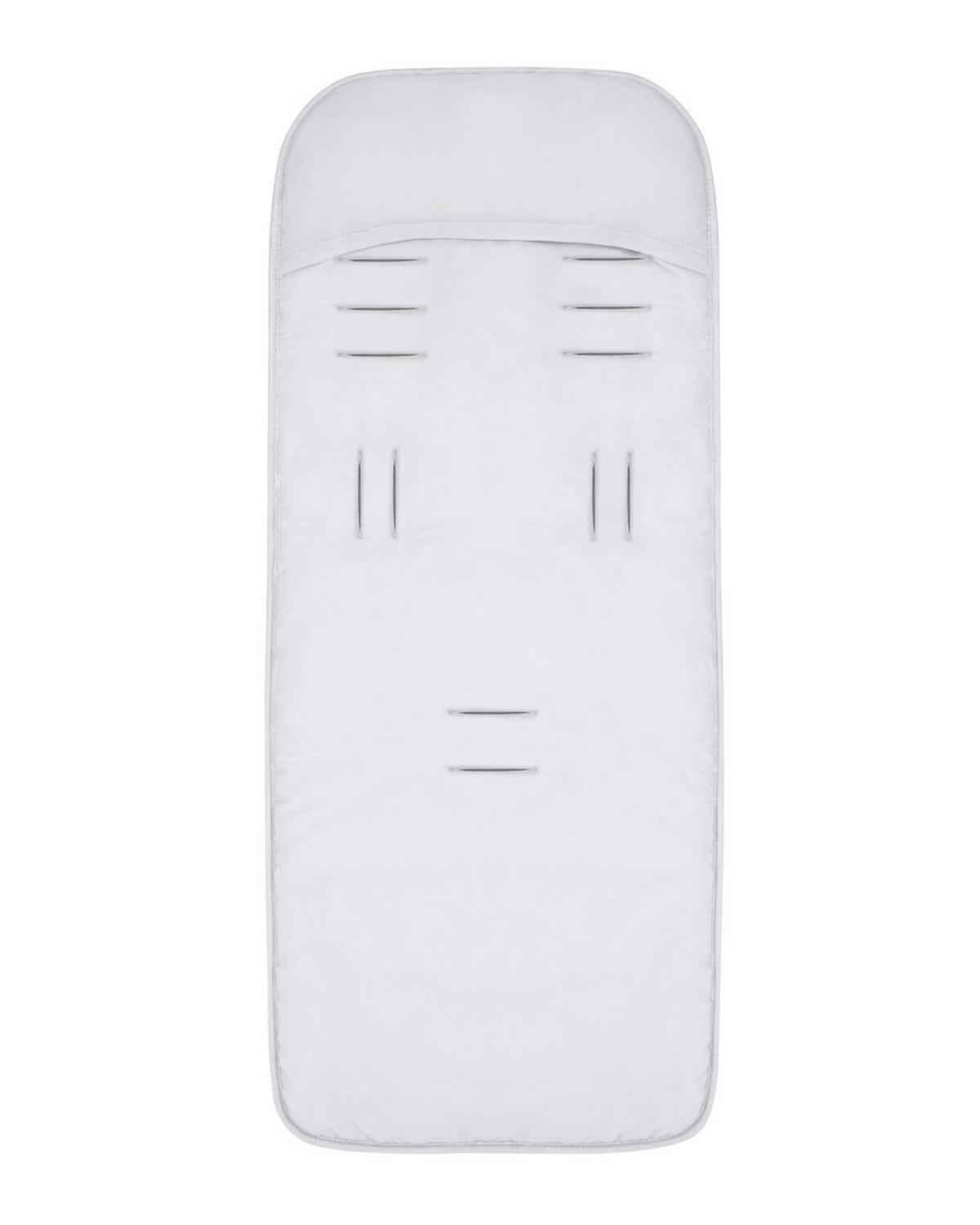 FUSSSACK Polar Friends hellgrau Fleecefutter, wasserabweisend, für 5-Punkt-Gurt, Reißverschluss - Grau, Textil (48/10/85cm) - Kikka boo