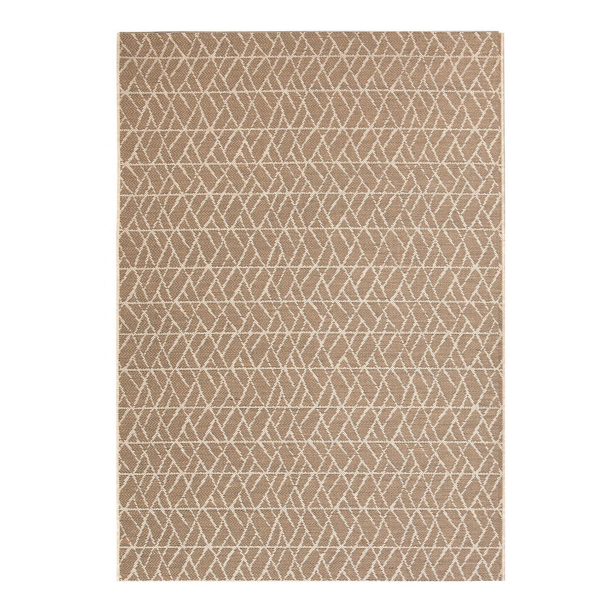 OUTDOOR-TEPPICH Adam 2 leinen 120 x 170 cm - Braun, Textil (120/170cm) - Vivaraise