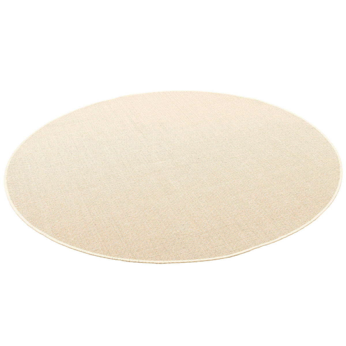 SISAL NATUR TEPPICH RUND - Ecru, Textil (200/200cm) - Snapstyle