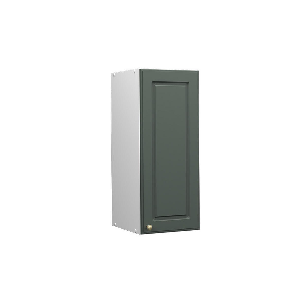 HÄNGESCHRANK Fame-Line Grün-Gold Landhaus 30 cm - Weiß/Grün, Holzwerkstoff (30/72/34.1cm) - Vicco