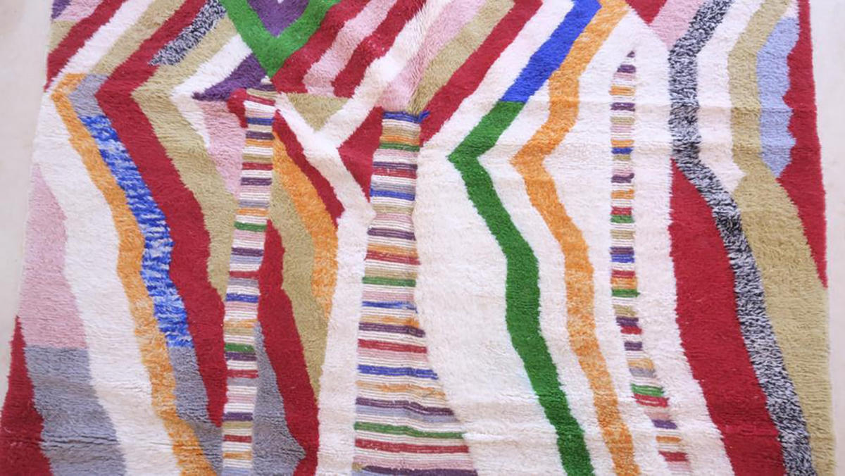 BERBERTEPPICH aus reiner Wolle 247x 341 cm - Multicolor, Naturmaterialien (247/341cm) - AFK Living