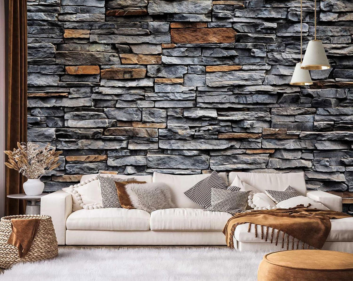VLIESTAPETE Braun 100/70 cm - Braun, Textil (100/1cm) - KUNSTLOFT