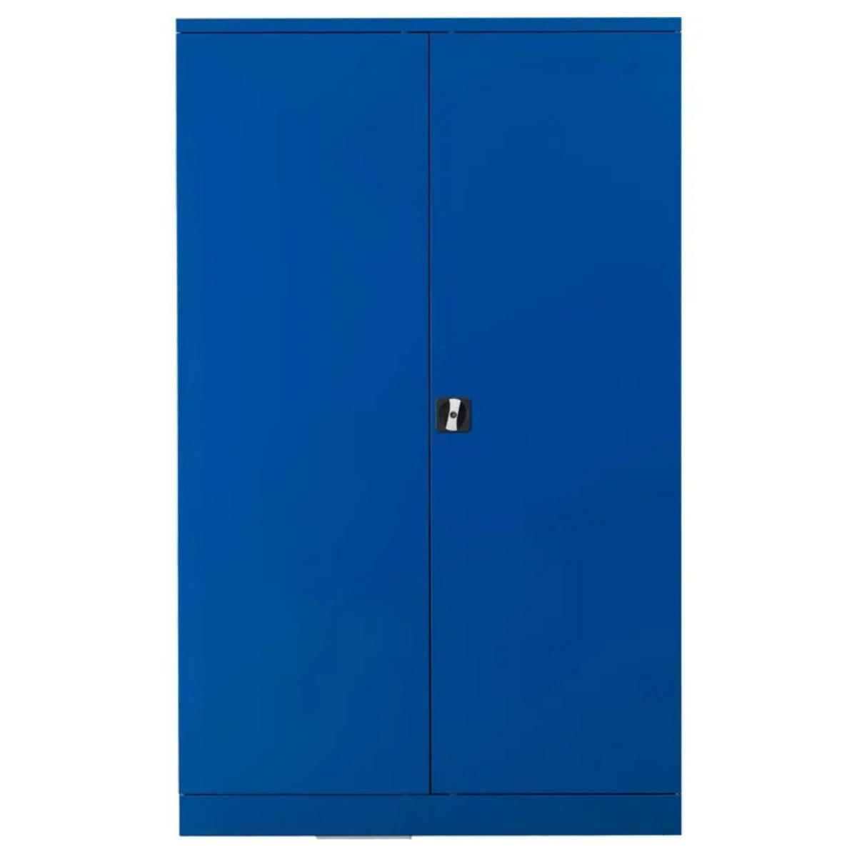 STAHLSCHRANK Bee mit 9 lackierten Fachböden 195x120x42 cm Korpusfarbe Enzianblau Frontfarbe Enzianblau - Blau, Metall (120/195/42cm)