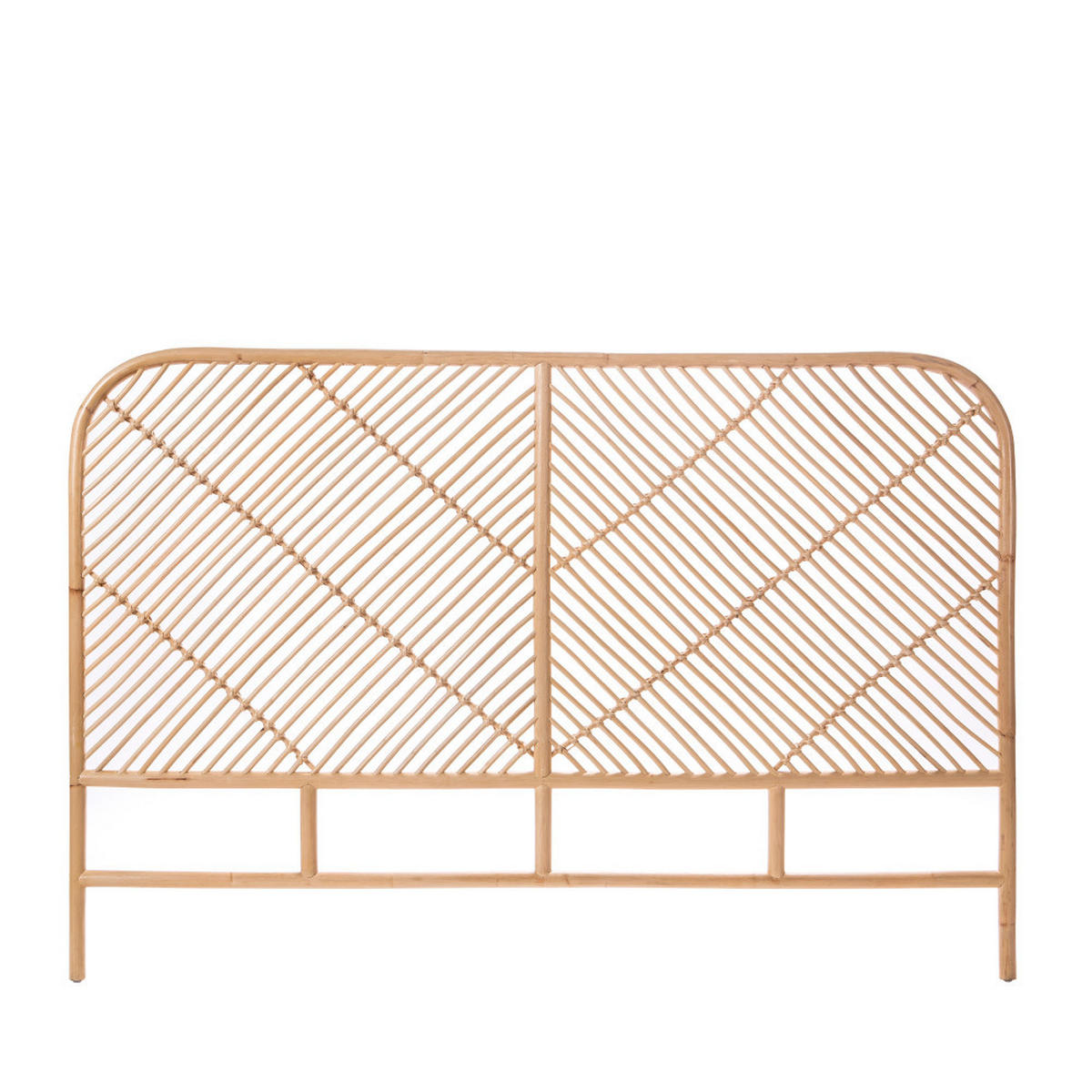 RATTANSENKOPFBRETT 168 cm - KAYAN - Natürlich - Naturfarben, Naturmaterialien (168/112/3cm) - Drawer