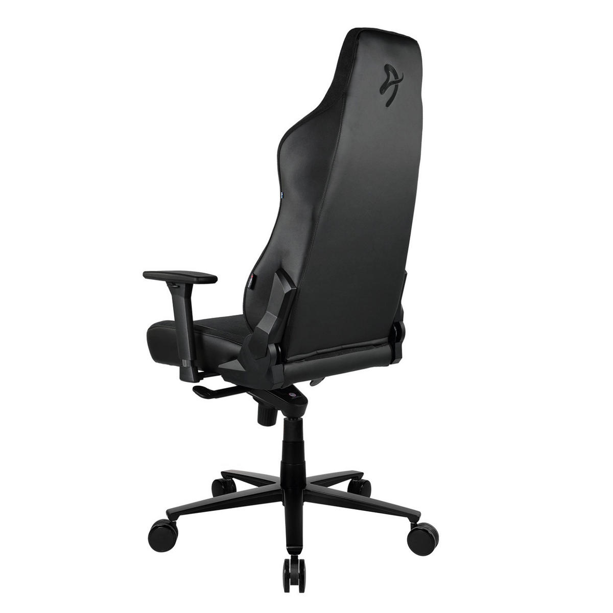 GAMINGSTUHL Vernazza Vento™ Reines Schwarz - Schwarz, Kunststoff/Textil (68/135/50cm) - Arozzi