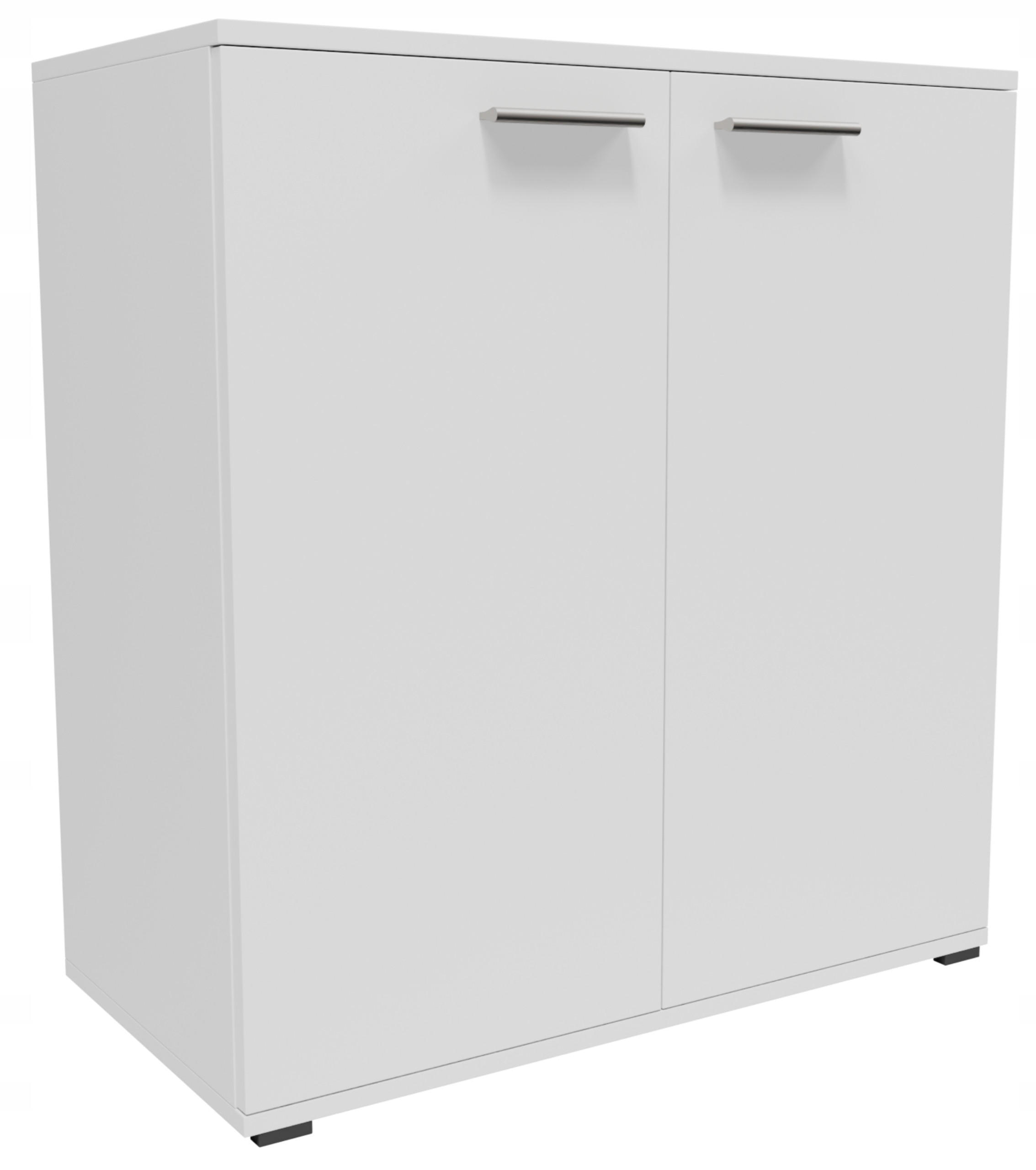 KOMMODE CR3-KD1 Weiß 69/34/73,5 cm - Weiß, Holzwerkstoff (69/73.5/34cm)