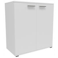 KOMMODE CR3-KD1 Weiß 69/34/73,5 cm - Weiß, Holzwerkstoff (69/73.5/34cm)