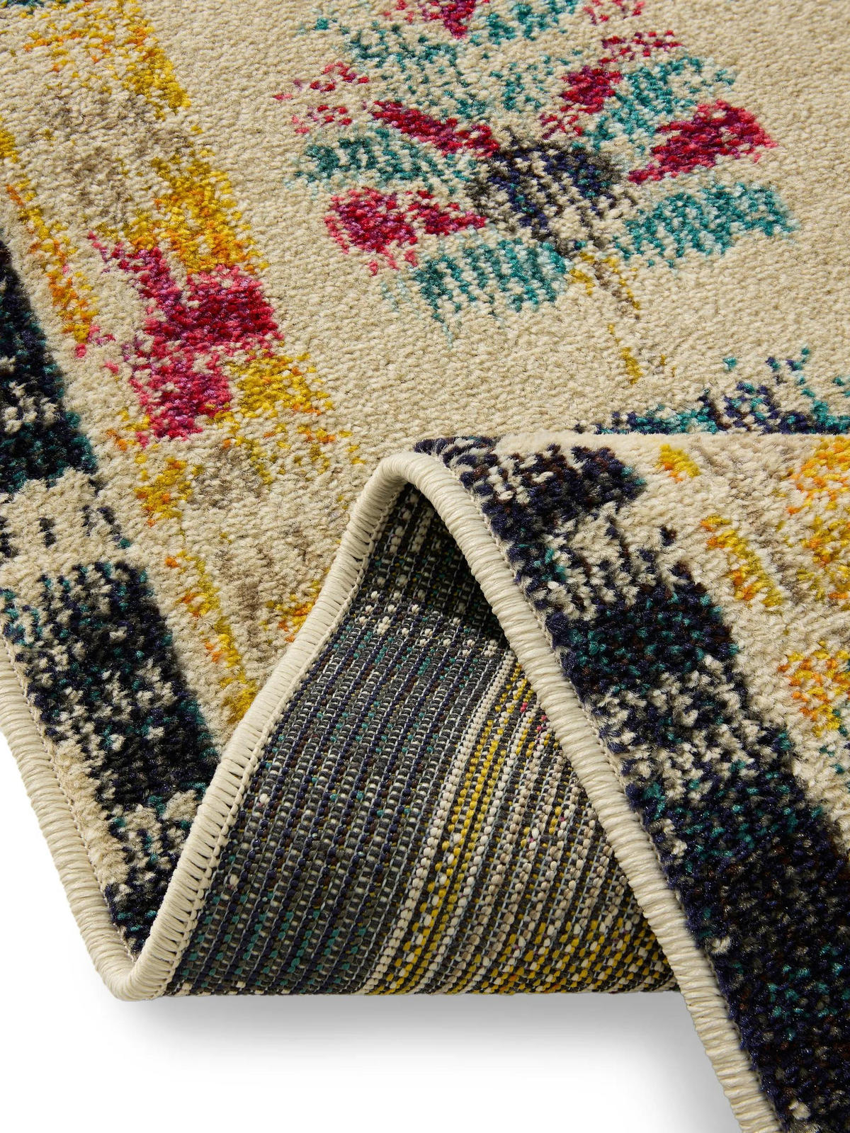 TEPPICH Casa Multicolor 240/340 cm - Multicolor, Naturmaterialien/Textil (240/340cm) - benuta