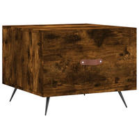 COUCHTISCH Räuchereiche 50x50x40 cm Holzwerkstoff - Braun, Holzwerkstoff (50/50/40cm) - furnicato