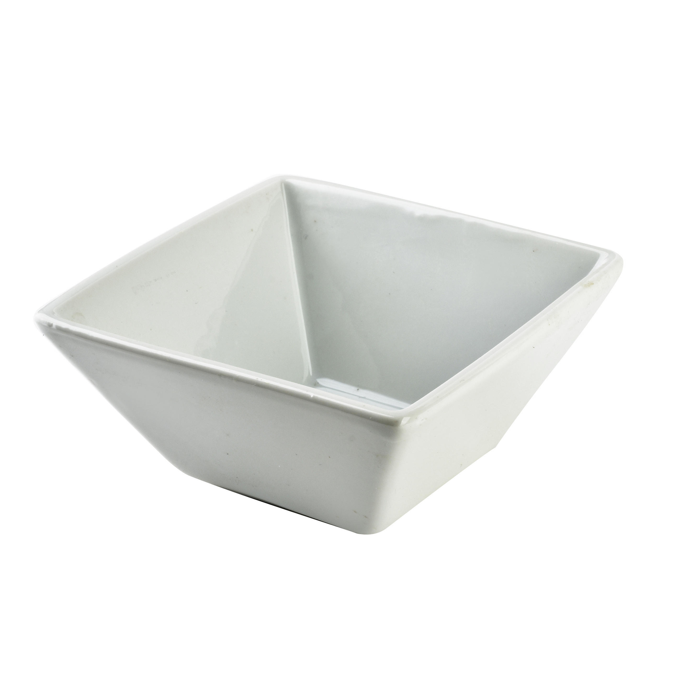 SCHALE Basic Weiß 12/12/6 cm Keramik - Weiß, Keramik (12/12/6cm) - Mondex